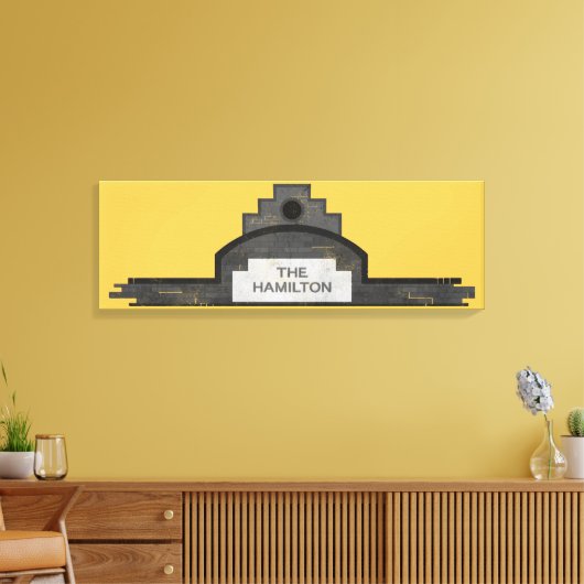 Toile la signalisation du hamilton (Insitu(Salon))