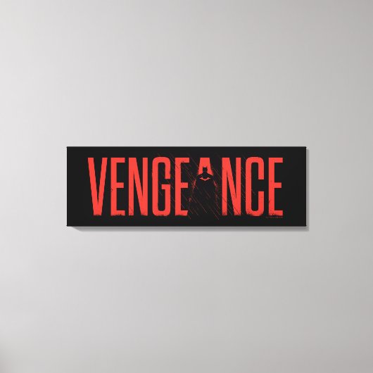 Toile La silhouette Batman Vengeance (Recto)