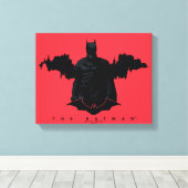 Toile La silhouette de Batman Gotham (Insitu (Plancher de Bois))
