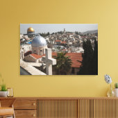 Toile La silhouette de la vieille Jérusalem (Insitu(Salon))