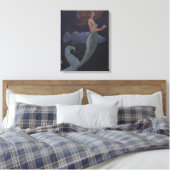 Toile La Sirène et le Poisson Bleu (Insitu(Chambre))