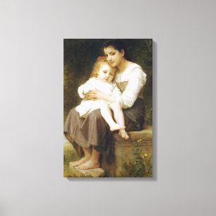 Toile La Soeur aînée (par William Bouguereau)