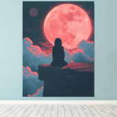 Toile La solitude cosmique (Insitu (Plancher de Bois))