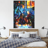 Toile La sorcière (Insitu(Chambre))