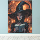 Toile La sorcière (Insitu (Plancher de Bois))