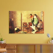 Toile La souris (Insitu(Salon))