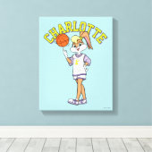 Toile La spirale de Lola (Insitu (Plancher de Bois))