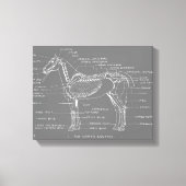 TOILE LA SQUELETTE DU CHEVAL (Recto)