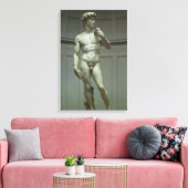Toile La statue de David de Michel-Ange (Insitu(Salon))