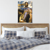 Toile La statue de John Harvard (Insitu(Chambre))