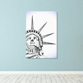 Toile La Statue de la Liberté (Insitu (Plancher de Bois))