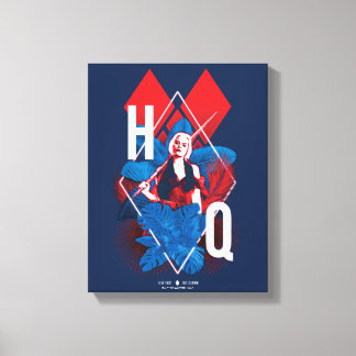 Toile La Suicide Squad | Harley Quinn Fern & Diamonds