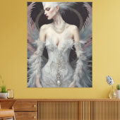 Toile La superbe princesse cygne (Insitu(Salon))