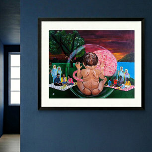 Toile La Symphonie des Âmes Peinture d'Alfred Fox