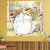 Toile La tarte et le Patty Pan par Beatrix Potter (Insitu(Salon))