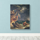 Toile La Tempête, c.1762 (Insitu (Plancher de Bois))
