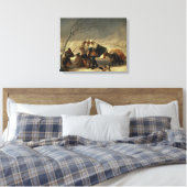 Toile La tempête de neige, 1786-1787 (Insitu(Chambre))