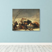 Toile La tempête de neige, 1786-1787 (Insitu (Plancher de Bois))