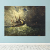 Toile La Tempête – Félix Ziem (Insitu (Plancher de Bois))