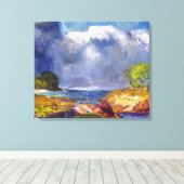 Toile La tempête imminente | George Bellows | (Insitu (Plancher de Bois))