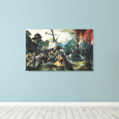 Toile La tentation de Saint-Antoine (Insitu (Plancher de Bois))