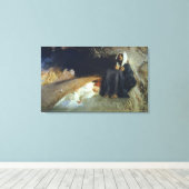 Toile La tentation de Saint-Antoine, 1878 (Insitu (Plancher de Bois))