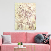 Toile La tentation de St. Anthony (gravure) (Insitu(Salon))