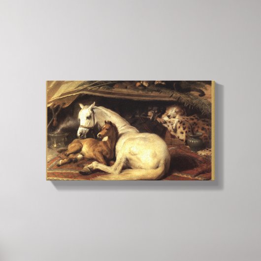 Toile La tente arabe (Recto)