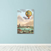 Toile La Terrasse de Monsieur Franklin à Passy (Insitu (Plancher de Bois))