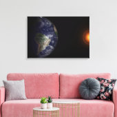 Toile La Terre À Son Équinoxe. (Insitu(Salon))