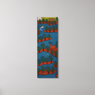 Toile La Terre des Mille Îles 2007