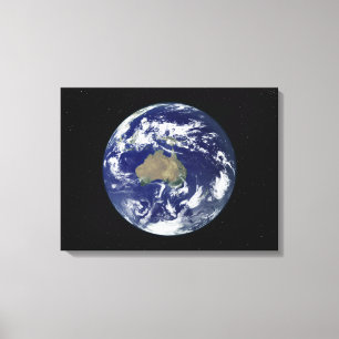 Toile La terre entièrement allumée a porté sur