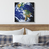 Toile La Terre Pleine Montre Les Amériques (Insitu(Chambre))