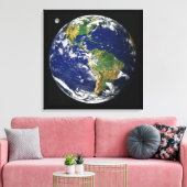 Toile La Terre, Vu De L'Espace, En Avril 2000 (Insitu(Salon))