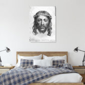 Toile La Tête du Christ, 1735 (Insitu(Chambre))