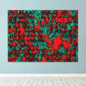 Toile La théorie du chat de Schrodinger à l'Abstraite hu (Insitu (Plancher de Bois))