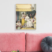 Toile La Toilette de la Jeune Dame, assiette 2 de 'Anglo (Insitu(Salon))