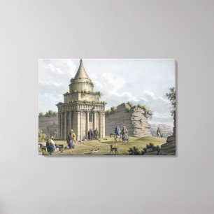 Toile La tombe d'Absalom, Jérusalem, pub. par William W