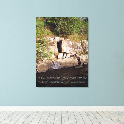 Toile La Tombe de Jésus (Insitu (Plancher de Bois))