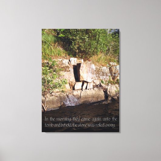 Toile La Tombe de Jésus (Recto)