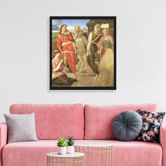 Toile La tombe de Michel-Ange (Insitu(Salon))