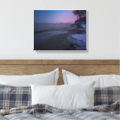 Toile La tombée d'hiver sur la plage (Insitu(Chambre))
