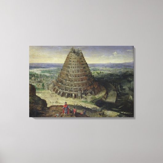 Toile La Tour de Babel, 1594 (Recto)