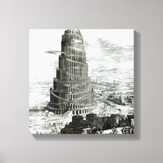 Toile La Tour de Babel, 1679 (Recto)