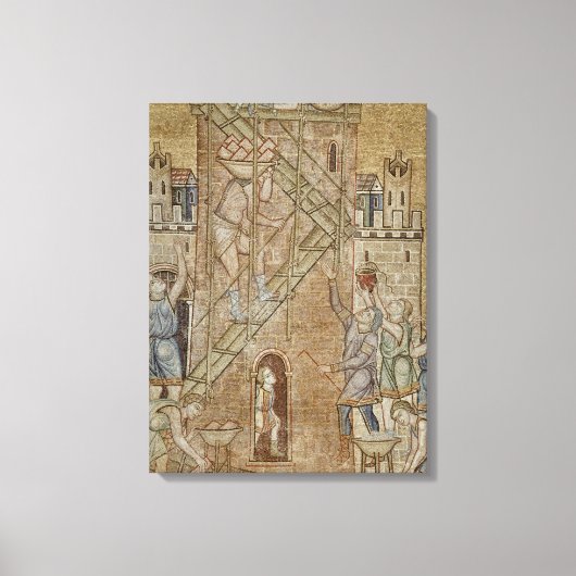 Toile La Tour de Babel, de l'Atrium (Recto)