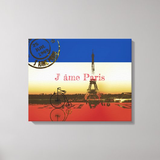 Toile La Tour Eiffel (Recto)