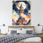 Toile la tour - la peinture inspirante du tarot (Insitu(Chambre))