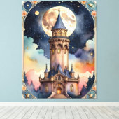 Toile la tour - la peinture inspirante du tarot (Insitu (Plancher de Bois))