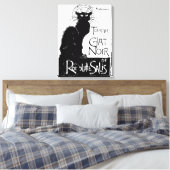 Toile La tournée du Conversation Noir (Insitu(Chambre))