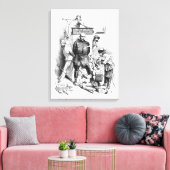 Toile La Triple Alliance, de Bismarck (Insitu(Salon))